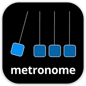 Simple metronome icon