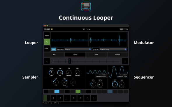 Continuous Looper screenshot